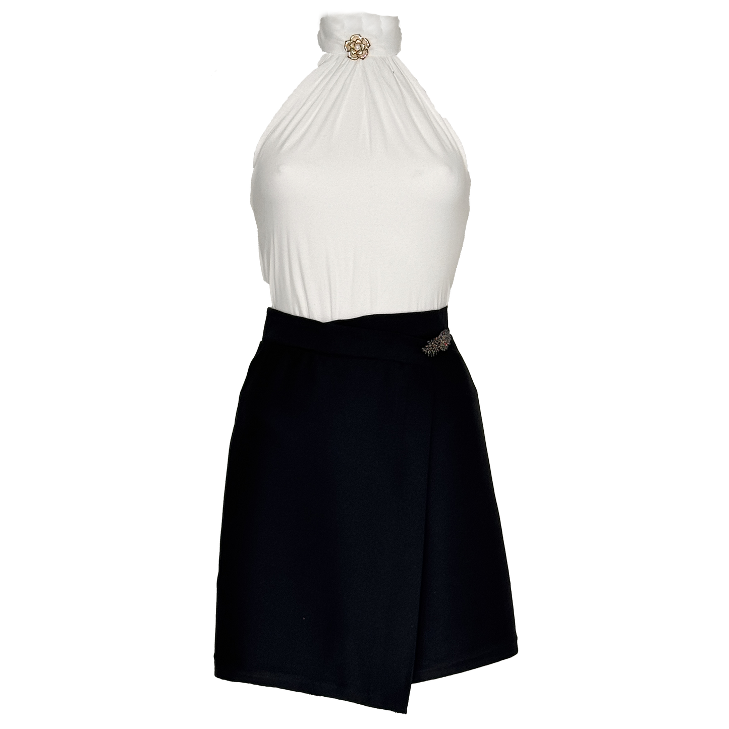 Body Emilia mit Neckholderkragen