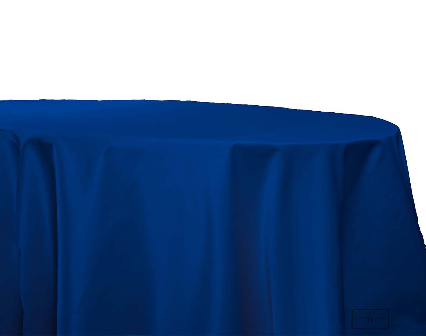Tischdecke oval blau von Giordana by Gaby Wimmer